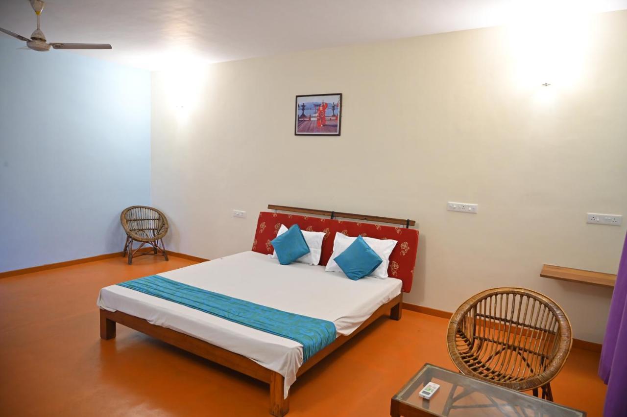 Les Boganveillea Heritage Guest House Auroville Ngoại thất bức ảnh