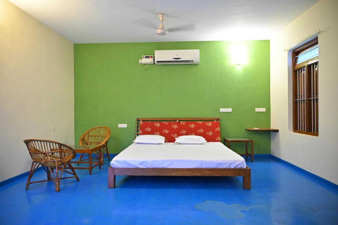 Les Boganveillea Heritage Guest House Auroville Ngoại thất bức ảnh