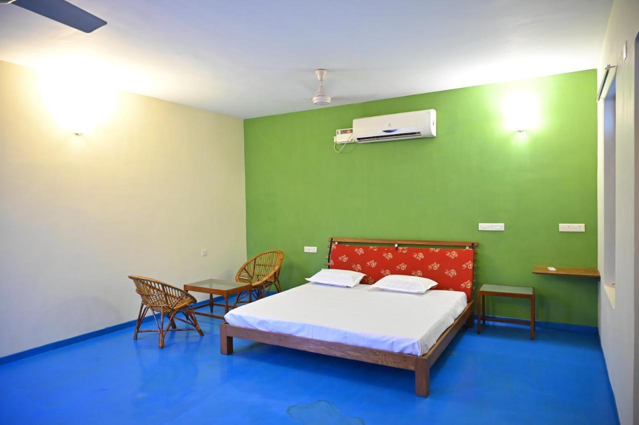 Les Boganveillea Heritage Guest House Auroville Ngoại thất bức ảnh
